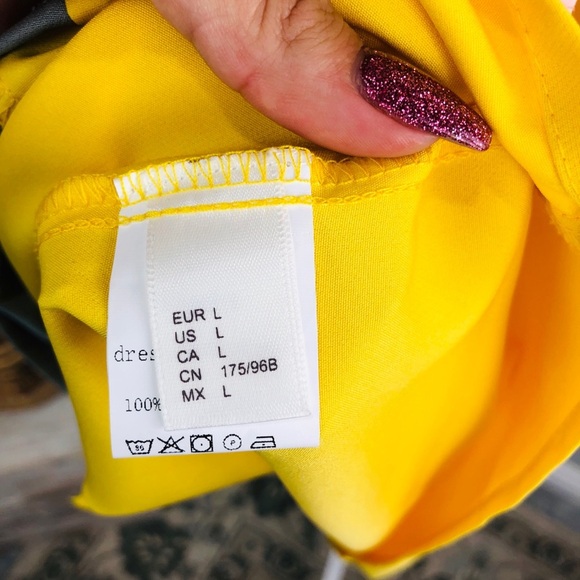 NWOT COLORFUL SHORT SLEEVE LOOSE FITTED DRESS - Picture 7 of 8